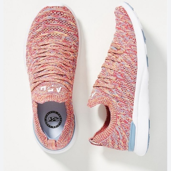 APL Women’s Techloom Multicolor Wave Sneakers Sz 8 - Picture 1 of 7